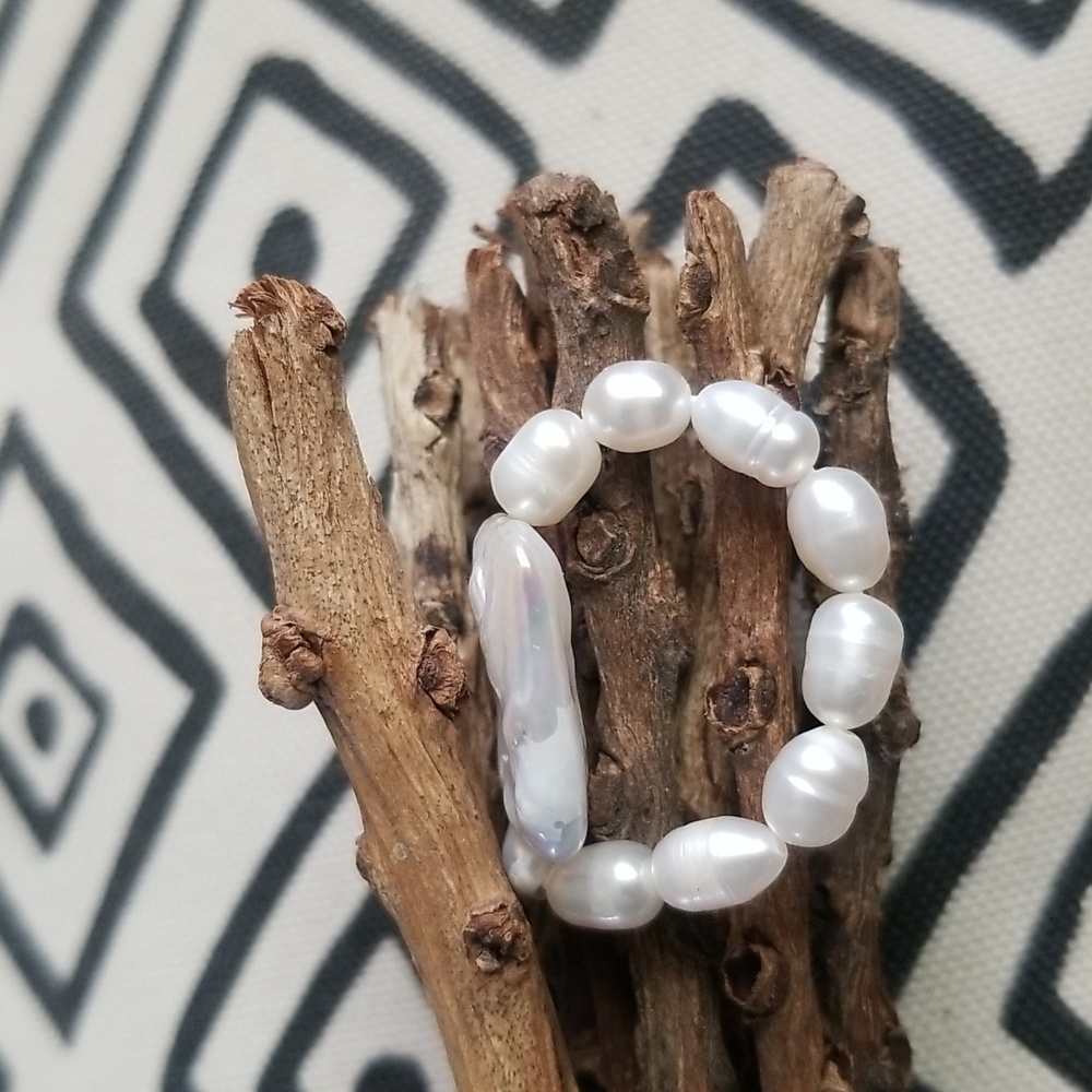 Natural Pearl Ring - Picture 5 of 10